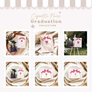 Elegant Bow Coquette Nursing School Student Tack Kort