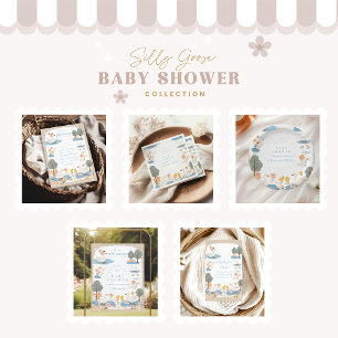 Fånig Goose Baby Shower Pappersservett