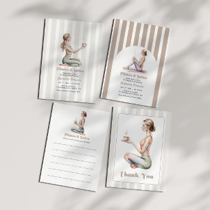 Wellnessupplevelse Pilates & Lattes Födelsedag Rådkort