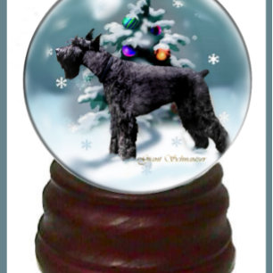 Giant Schnauzer jul Helgkort