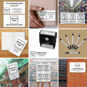 Business Namn och Logotyp på T-Shirt