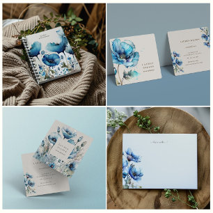 Blått certifikat för Elegant av diskettenhet Blomm