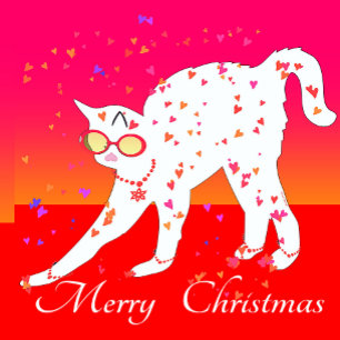 God jul Cat Tygkasse