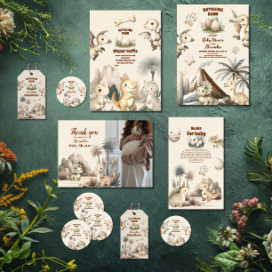 Boho Cute Hatching snart Diapper Raffle-hölje Tilläggskort