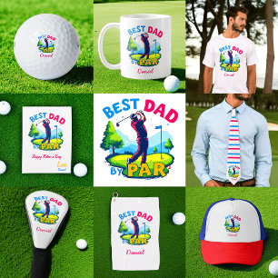 Bästa Pappa per part   Golf Älskare Fars dag Slips