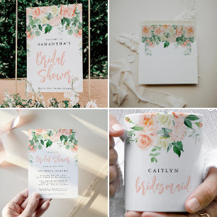 Personlig  Blommigt Bridesmaid Mugg