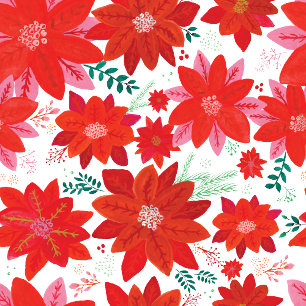Stor julstjärnamönsterjul presentpapper