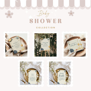 Whimsique Rymden Baby Shower Diapper Raffle Tilläggskort
