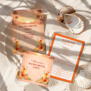 Tequila Sunrise Strandutflykt Sjunglastupptåg Tygkasse