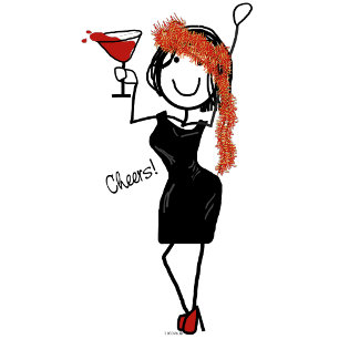 Vit julklapp - sisterur - julkort helgkort