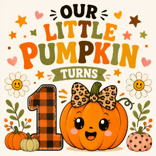 SötOrange Liten Pumpa Halloween Anpassa Namn Keps