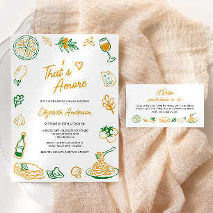 Det är Amore Rustic Italy Mimosa Pub Poster