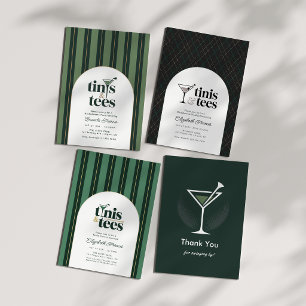 Tinis & Tees Country Club Golfparty Tack Kort