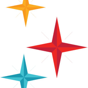 Mod Stars, Modern Retro-jul i mitten av århundrade Julkort