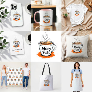 Mamma Fuel   Coffee Mammor Gift   Funny Mors dag Tygkasse