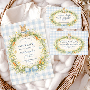 Vintage Bunny Garden Babyfirande Pappersservett