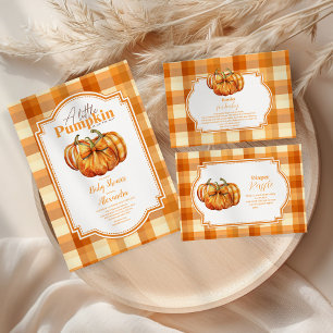 En liten pumpkin Hösthösten sjunker i Baby, Raffle Tilläggskort