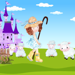 Little Bo Peep Sheep Fairy Tale Farm Birthday