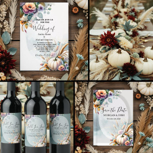 Fall Wedding Magnet