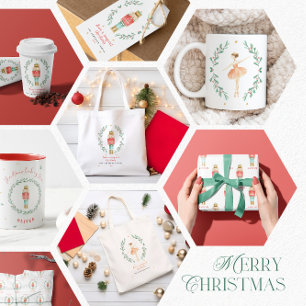 Vattenfärg botanisk 1 fotojul magnet