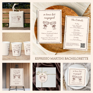 Espresso Martini Bach Klubb Bachelorette Party Tygkasse