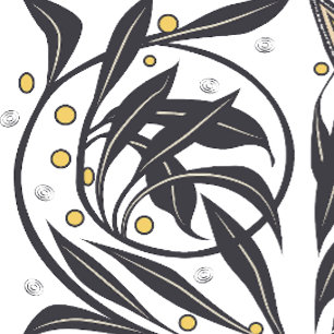 Celestial Art nouveau Mystical Bröllop Spara Datumet