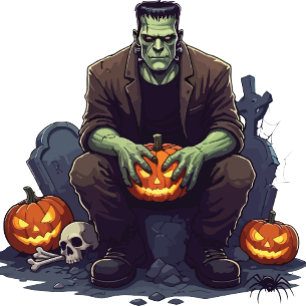 Inbjudan 🖤 Black Frankenstein Halloween fest