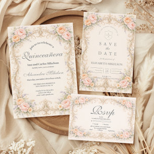 Rosenskär Barock Quinceañera OSA Kort