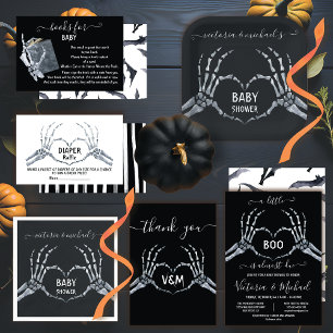 Halloween Baby Shower Tack Kort