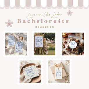 Nautical Bachelorette Helg Runt Klistermärke