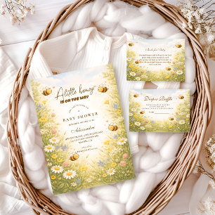 Vildhonungsäng Baby Shower Pappersservett