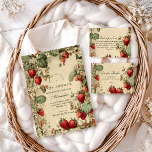 Cottage Strawberry Woodland Bebispresent Lotteri  Tilläggskort