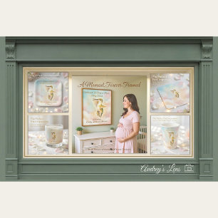 Kolibri Baby Shower Tacksamhetskort   Natur Tack Kort