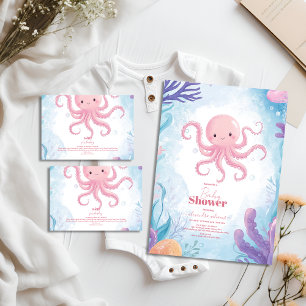 Cute under Sea Diapper Raffle Tilläggskort