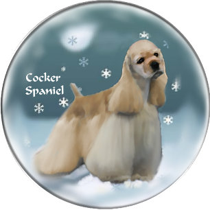Gåvor för cockerspanielSpanieljul Helgkort