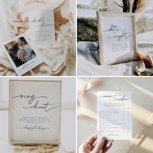 Elegant, Möhippa av minimal Personlig Runt Klistermärke