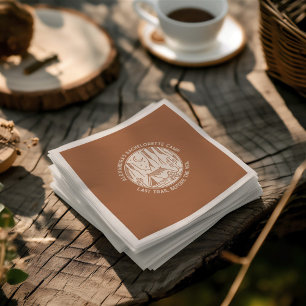 Mountain Camping Helg Bachelorette Pappersservett