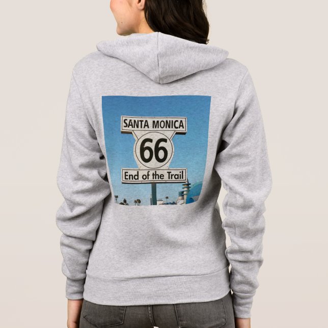 Sveda 66 med hood  t shirt (Baksida)