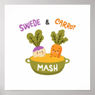 Sveda och morot poster