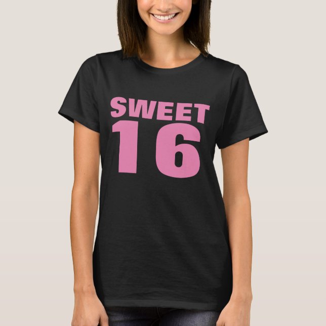 SVEET 16 GIRLS T-SHIRTS TEES (Framsida)
