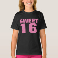 SVEET 16 SJÄLVA FLICKOR T-SHIRTS TEES