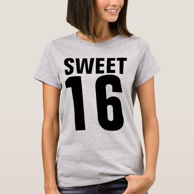 SVEET 16 T-Shirts (Framsida)