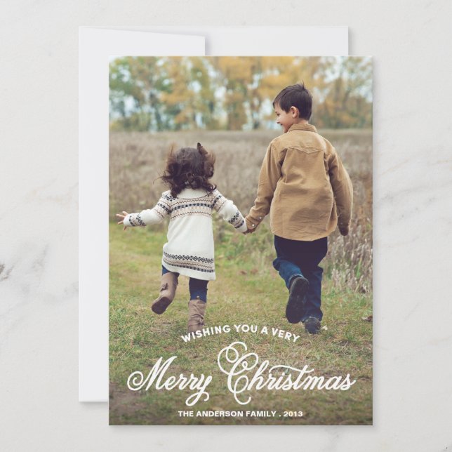 SVEET CHRISTMAS | HELGDAG-FOTOKORT JULKORT (Framsida)