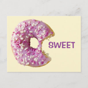 SVEET Glazed Donut Vykort