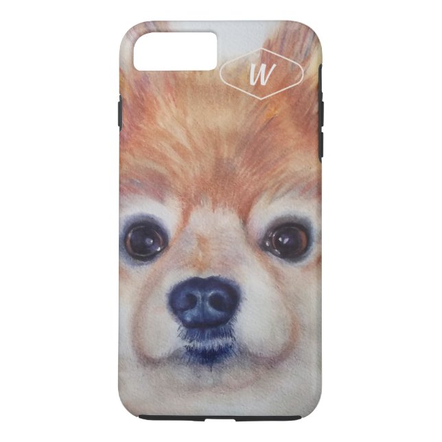 SVEET GOLDEN POMERANIAN Case-Mate iPhone SKAL (Baksida)