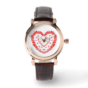SVEET HEARTS Ro Guld Vintage Watch Armbandsur