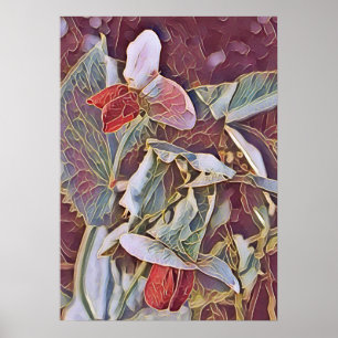 SVEET PEAS POSTER