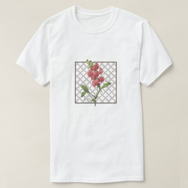 SVEET PEAS T SHIRT (Design framsida)
