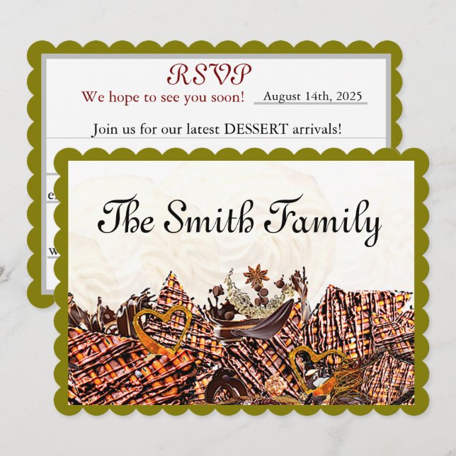 SVEET SOL DAGEN! :) INSAMLING AV INBJUDAN (Fram/baksida)