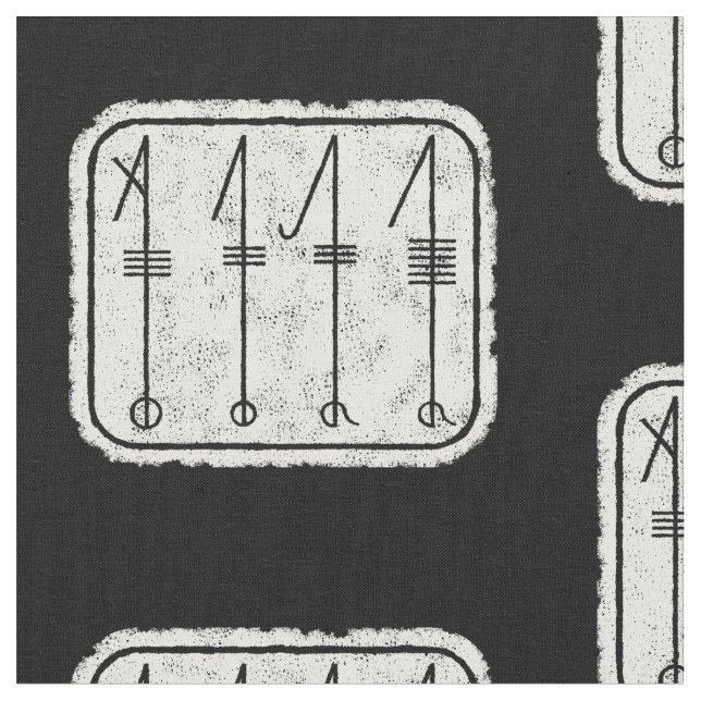 SVEFNTHORN Viking Symbol Tyg (Närbild)